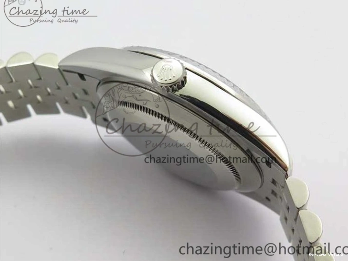 0203 ModernLook DateJust 41mm 126334 SS BP Maker 1:1 Best Edition New Version Blue Roman Dial on Jubilee Bracelet 3033